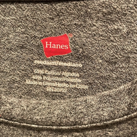 Hanes Grey Top - Picture 2 of 2